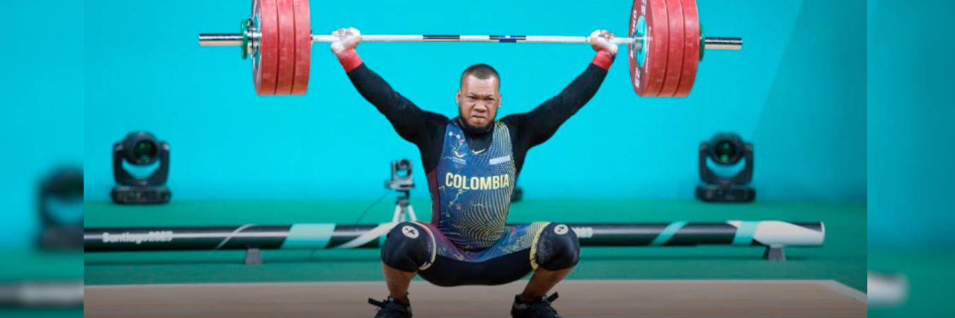 Yeison López atleta chocoano. /FOTO: X @OlimpicoCol