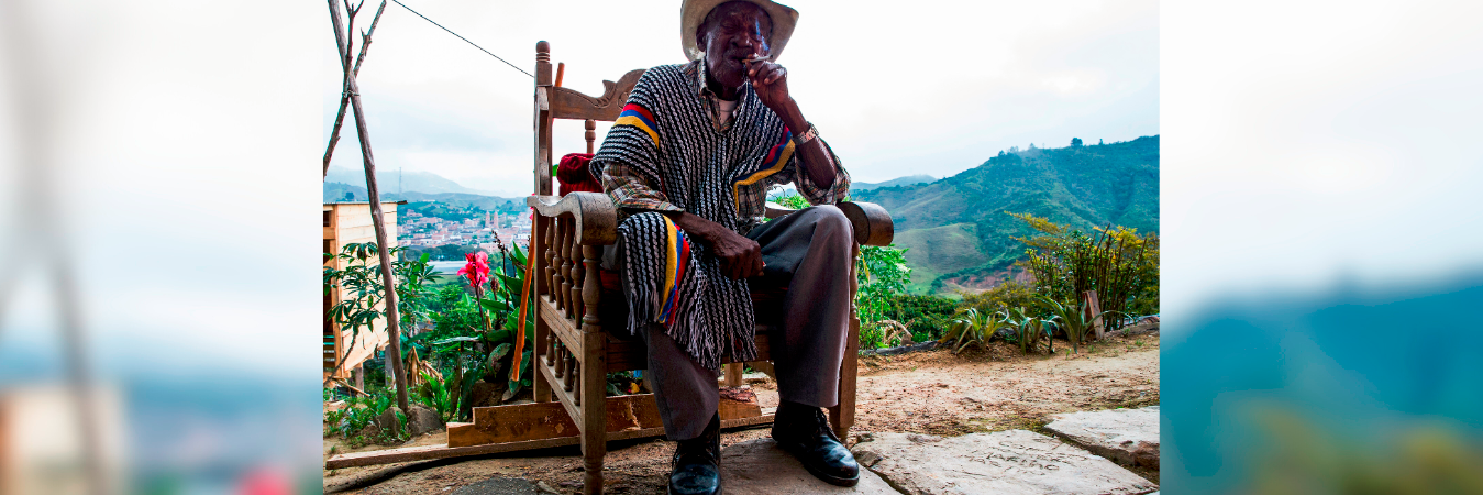 Don Elías tenía 118 años y era el hombre más longevo de Antioquia. / FOTO: JULIO CÉSAR HERRERA ECHEVERRI
