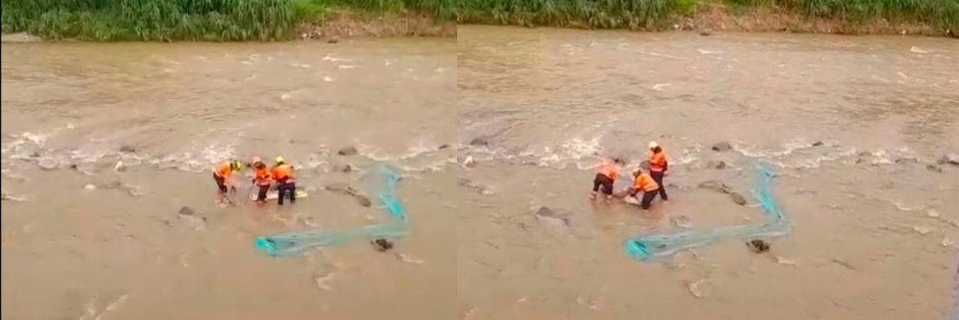 El difunto no pudo ser identificado. /FOTO: CAPTURA DE VIDEO