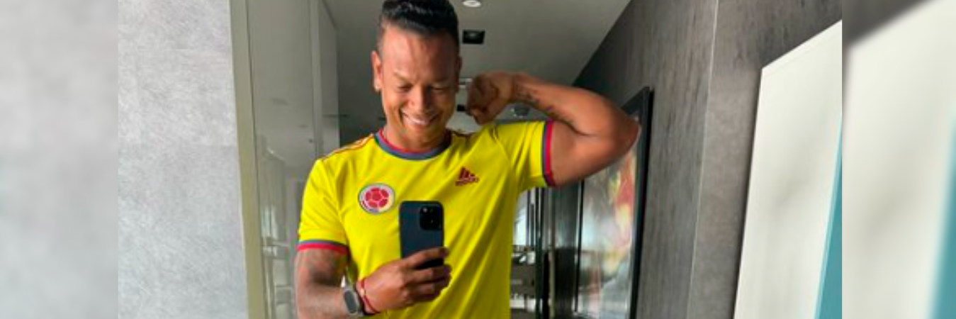 Fredy Guarín exfutbolista colombiano. /FOTO; INSTAGRAM @fguarin13