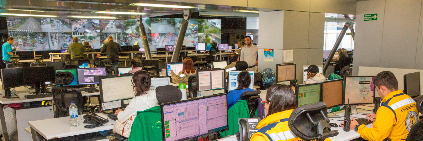 En el 123 hay varias agencias como Policía, Bomberos, Fiscalía, Movilidad, etc. /FOTO: Q’HUBO