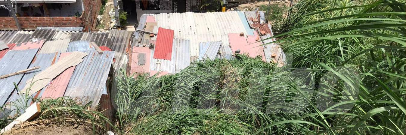 Q’HUBO acudió hasta el sitio de la emergencia, en la vereda El Porvenir. / FOTOS: LAURA ROSA JIMÉNEZ VALENCIA 