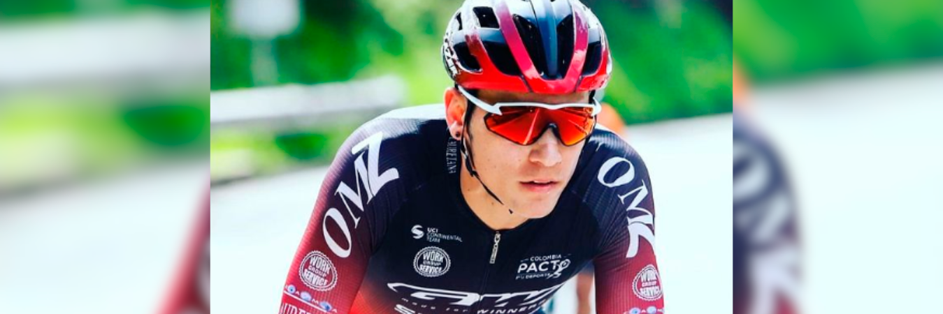 El ciclista paisa Alejandro Osorio. /FOTO: INSTAGRAM @alejandroosorio792