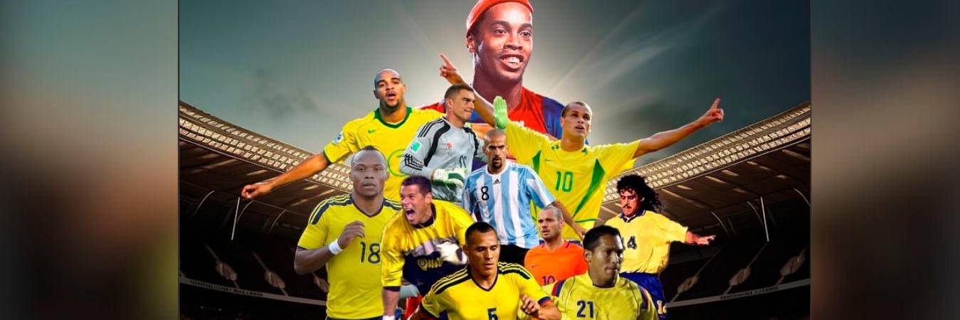 El partido de las leyendas en Medellín. /FOTO: INSTAGRAM DE FIVE.STARRECORDS. 