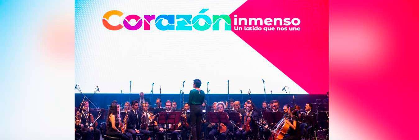 El Teatro Metropolitano fue el escenario perfecto para el lanzamiento de ‘Corazón inmenso’. /FOTO: ESNEYDER GUTIÉRREZ