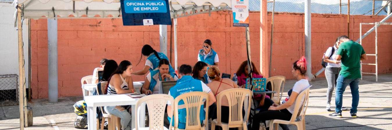 La jornada contará con oportunidades de empleo y capacitaciones. / FOTO: ALCALDÍA DE MEDELLÍN