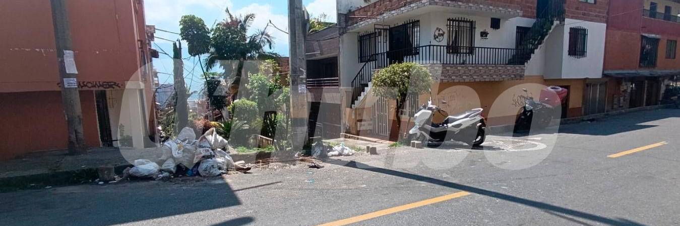 En este sector se generó la riña en Itagüí. /FOTO: ALEJANDRA MORALES RÍOS 