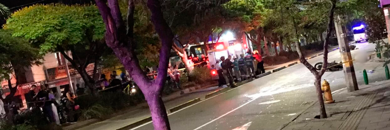 Funcionarios de la Policía Judicial de la Secretaría de Movilidad adelantaron la inspección técnica al cadáver. /FOTO: CORTESÍA