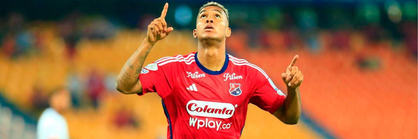 Diego Moreno, quien ajusta dos goles en el torneo, espera ampliar su registro en Bogotá. FOTO: CAMILO SUÁREZ.