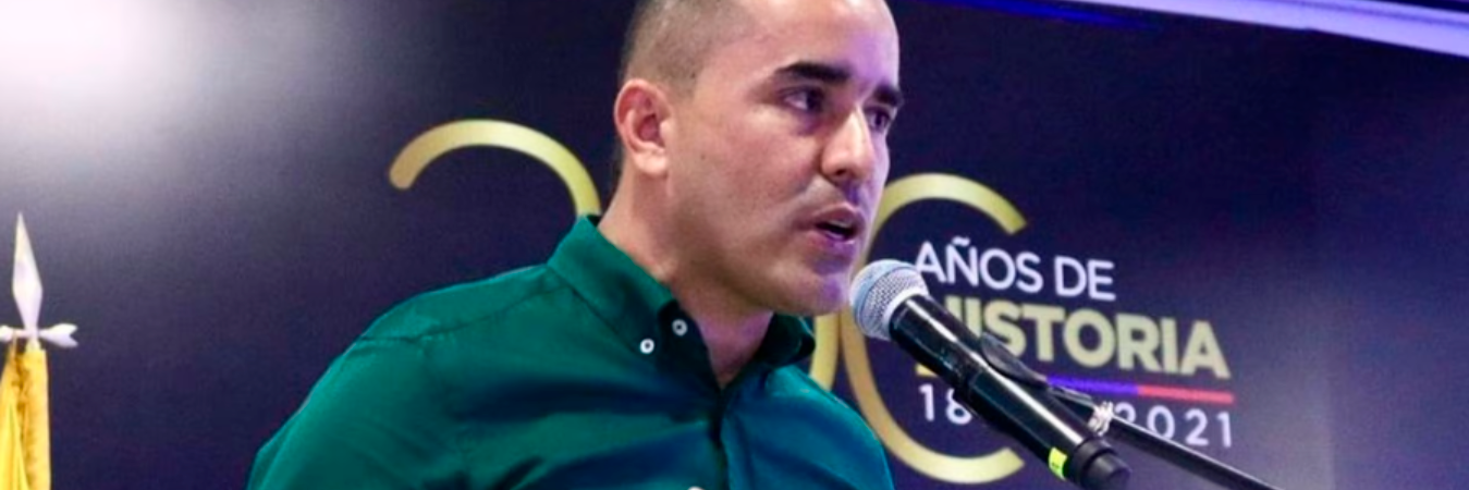 Fabián Echavarría Rangel, alcalde de Yondó. /FOTO: INSTAGRAM @fabian_echavarria_rangel