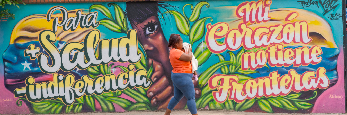 Personas con acceso al sistema de salud en Colombia han denunciado casos de xenofobia a la hora de recibir atención. / FOTO: CORTESÍA PROGRAMA COMUNIDADES SALUDABLE.