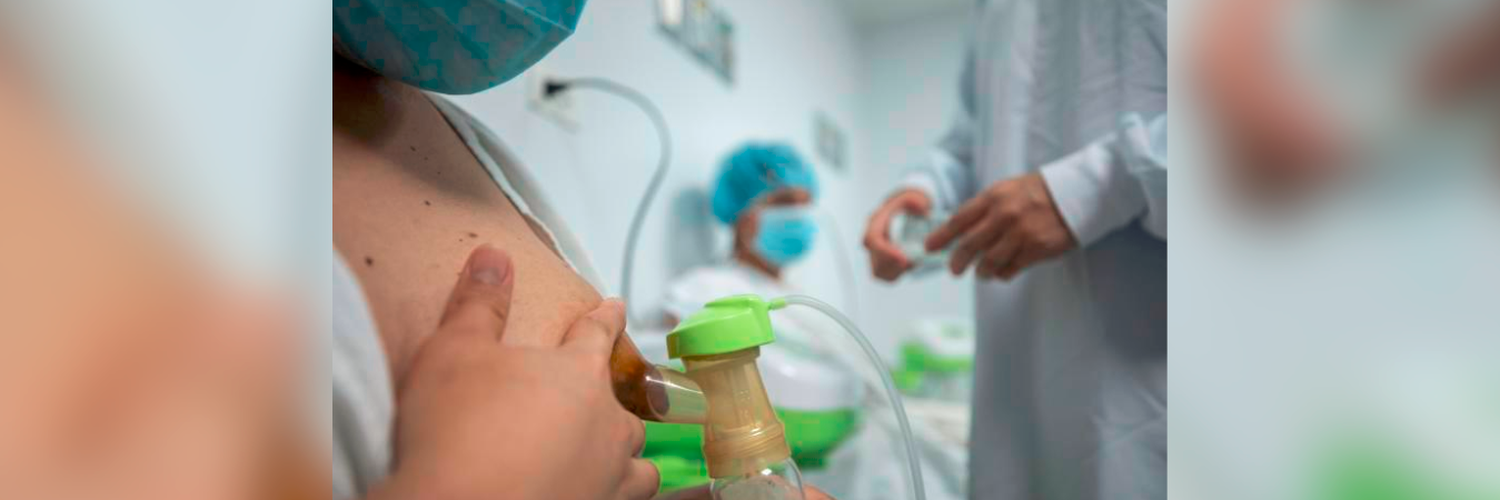 El Hospital General es el único en la ciudad que cuenta con banco de leche materna. / FOTO: CAMILO SUÁREZ