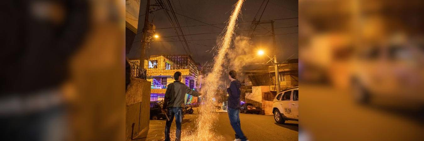 Uso de la pólvora. FOTO: ARCHIVO