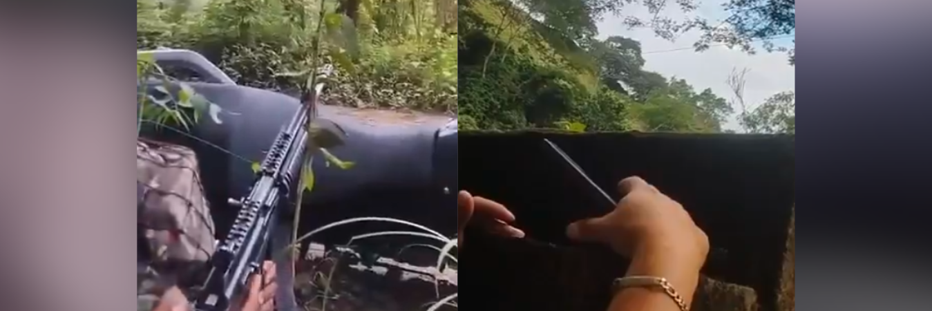 Los tres soldados heridos se recuperan satisfactoriamente en Medellín. /FOTO: TOMADA DE VIDEO