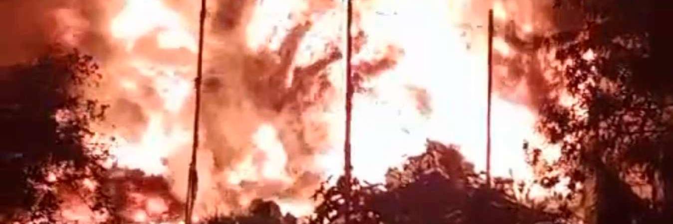 Las autoridades pidieron tener prudencia con el uso de los globos de mecha. /FOTO: DAGRD MEDELLÍN