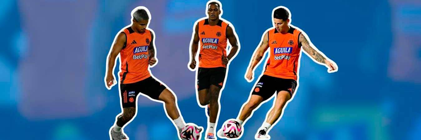 El equipo nacional viajará el próximo jueves, 5 de septiembre, a Perú. / FOTO: FEDERACIÓN COLOMBIANA DE FÚTBOL