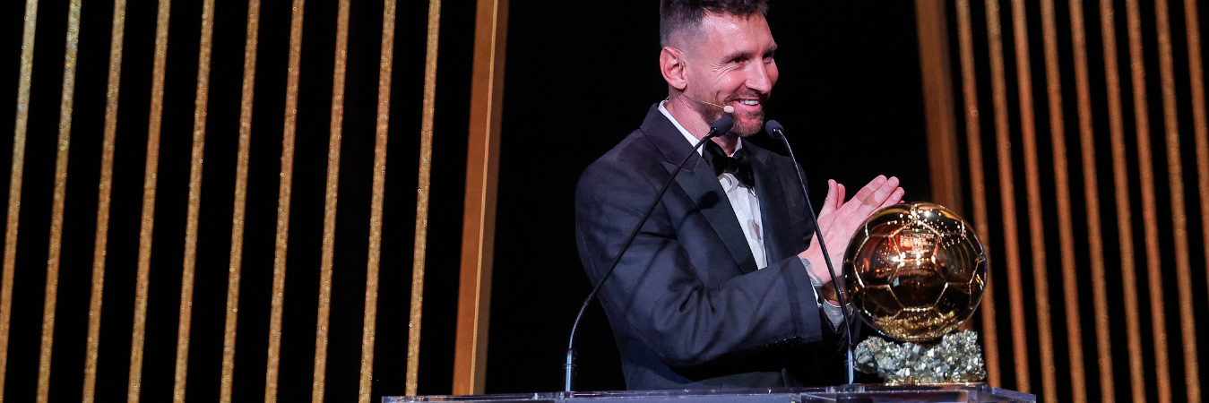 Lionel Messi ganó su octavo Balón de Oro. /FOTO: AFP