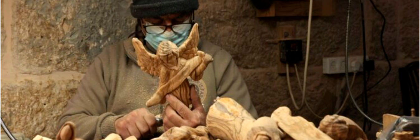 Belén renuncia a la Navidad. / FOTO: AFP