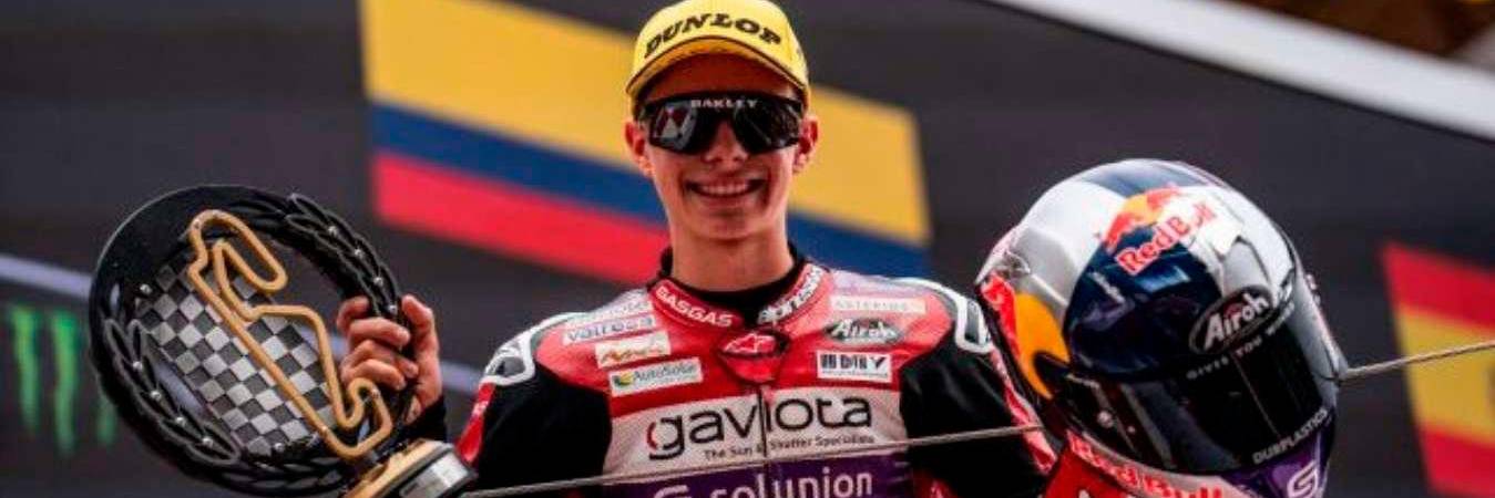 El colombiano tiene el récord de más victorias en Moto3. /FOTO: COLPRENSA