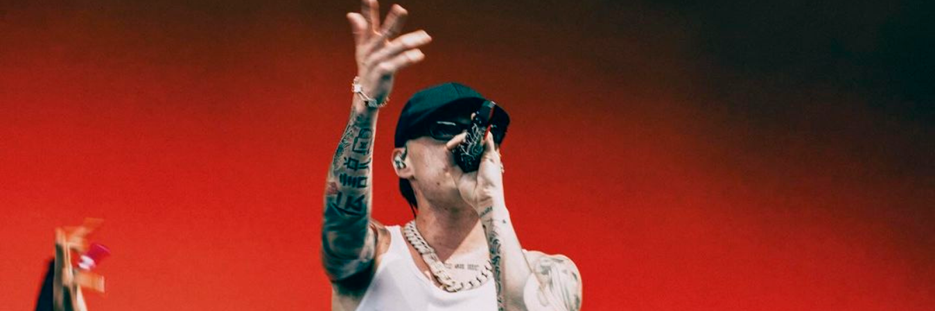 Peso Pluma en uno de sus conciertos. / FOTO: INSTAGRAM @pesopluma