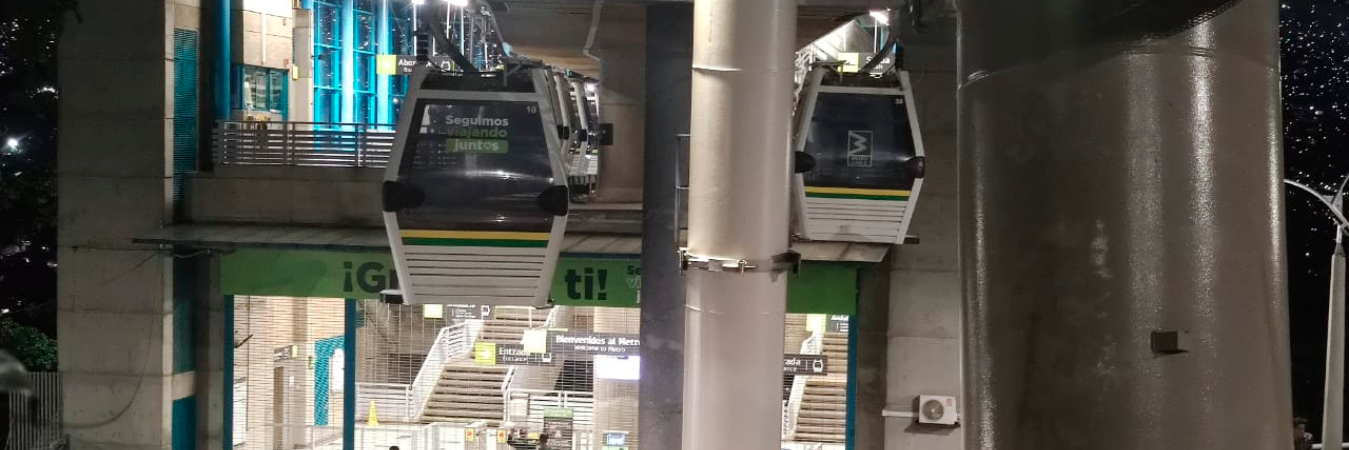 Metrocable línea K. /FOTO: JULIO HERRERA 