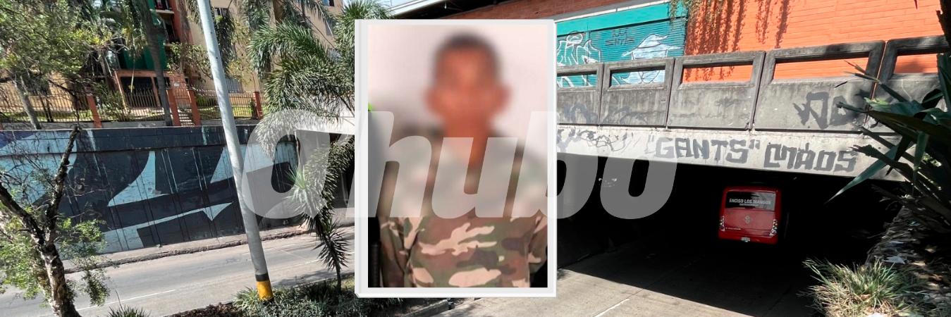 El hombre habría tirado la piedra sobre el deprimido de Villanueva. /FOTOS: CORTESÍA Y ANDRÉS FELIPE OSORIO GARCÍA 