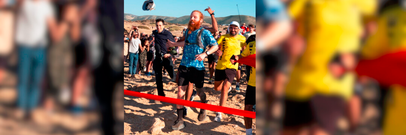 El inglés recorrió todo el continente de sur a norte. / FOTO: @HARDESTGEEZER