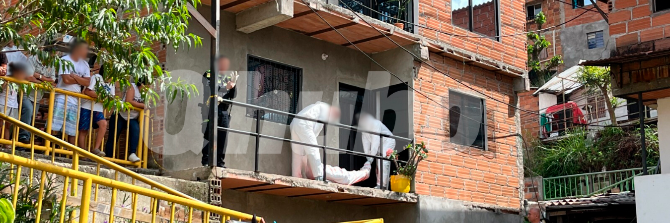 Los vecinos quedaron en total consternación. /FOTO: ANDRÉS FELIPE OSORIO GARCÍA