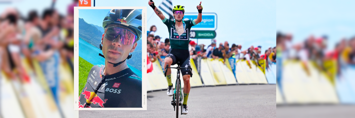 El ciclista aseguró que se tomará su tiempo para volver a montar la bicicleta. / FOTO: @RBH_PROCYCLING