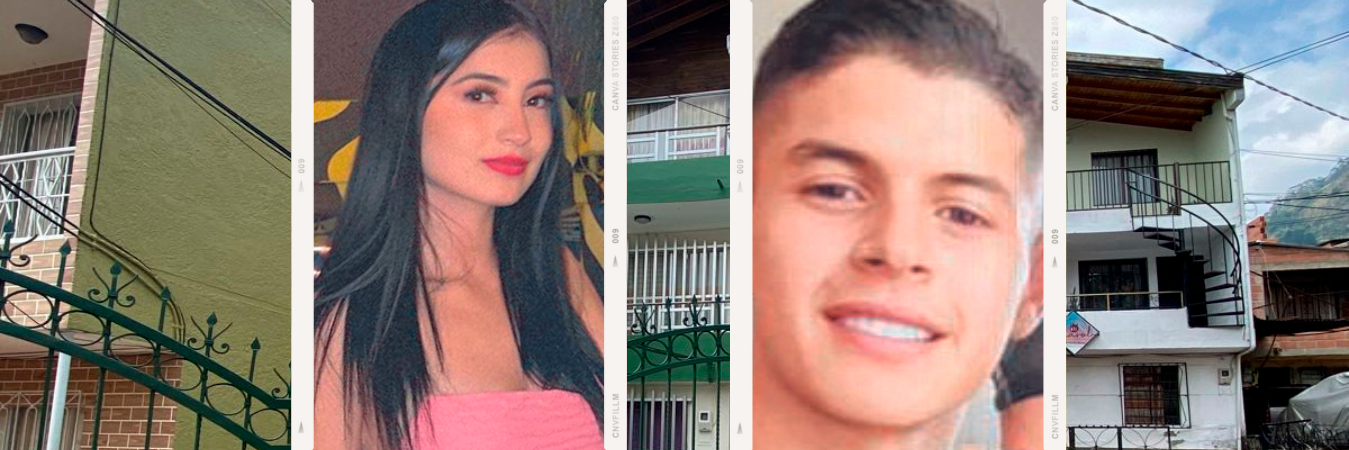 Isabella Mesa Sánchez y Sebastián Villegas Córdoba. /FOTOS: CORTESÍA