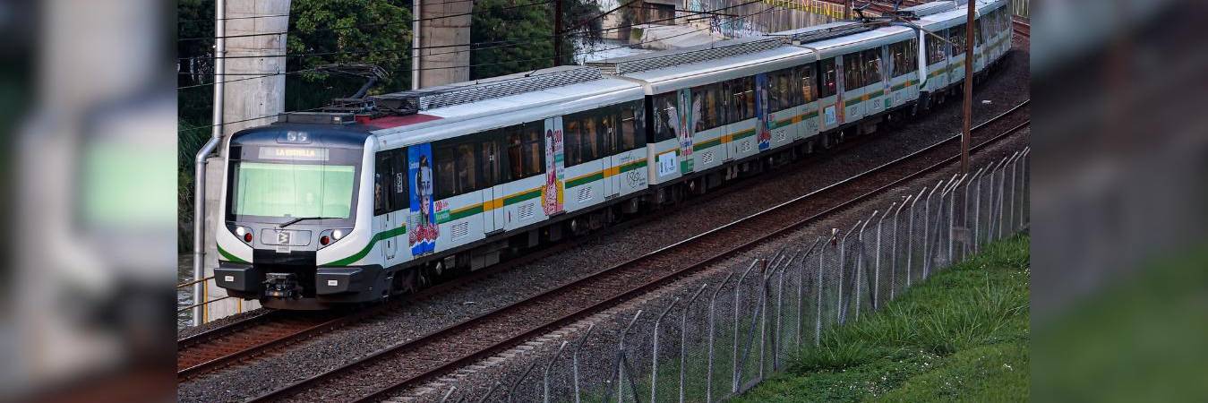 Metro de Medellín. FOTO: MANUEL SALDARRIAGA 