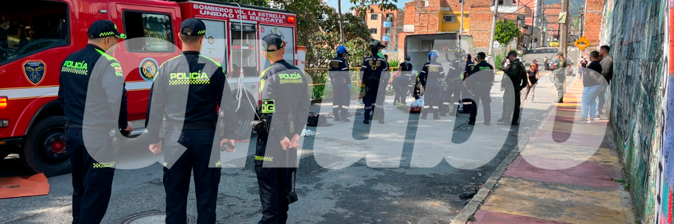 Autoridades en medio del a inspección judicial. /FOTO: ANDRÉS FELIPE OSORIO GARCÍA