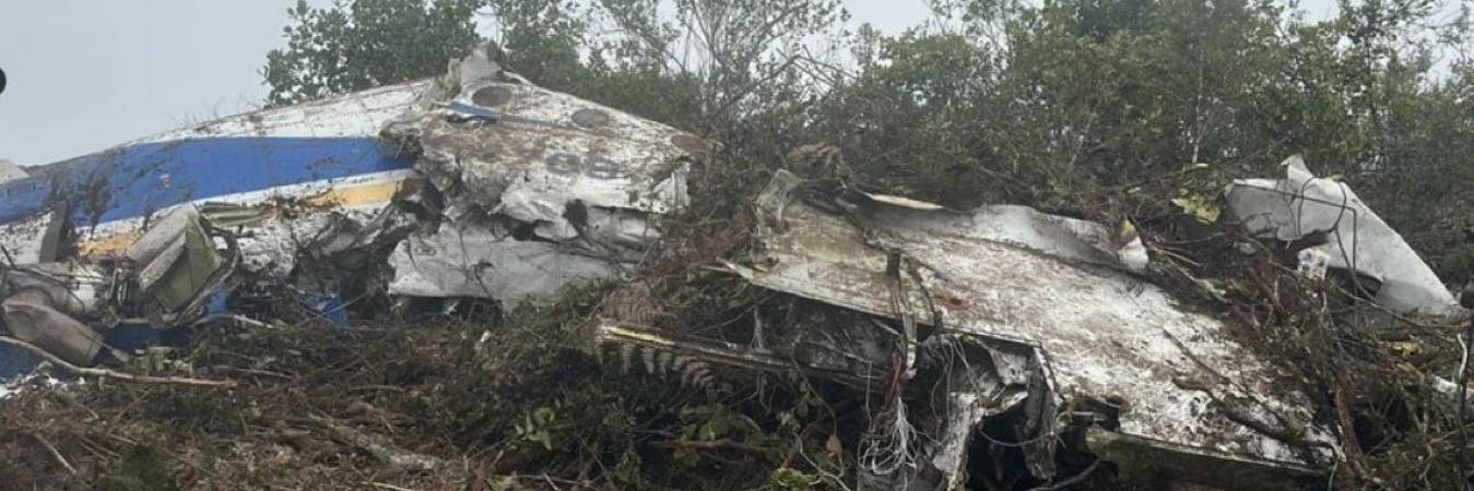 Accidente avión de Satena en Norte de Santander. FOTO: D.R.A