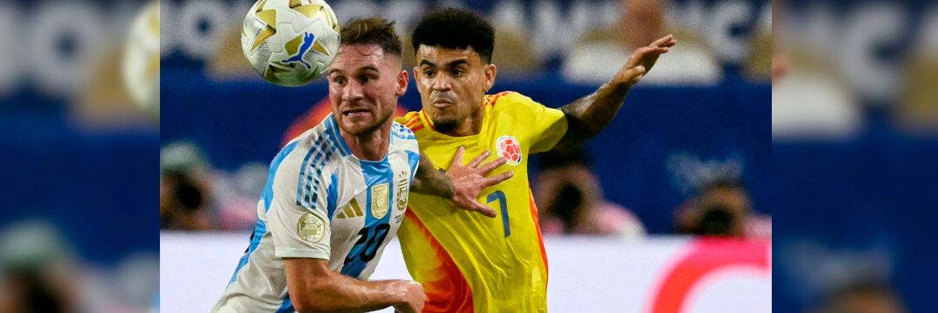 La Selección Colombia perdió la final de la Copa América 2024 ante Argentina. /FOTO: X @CopaAmerica