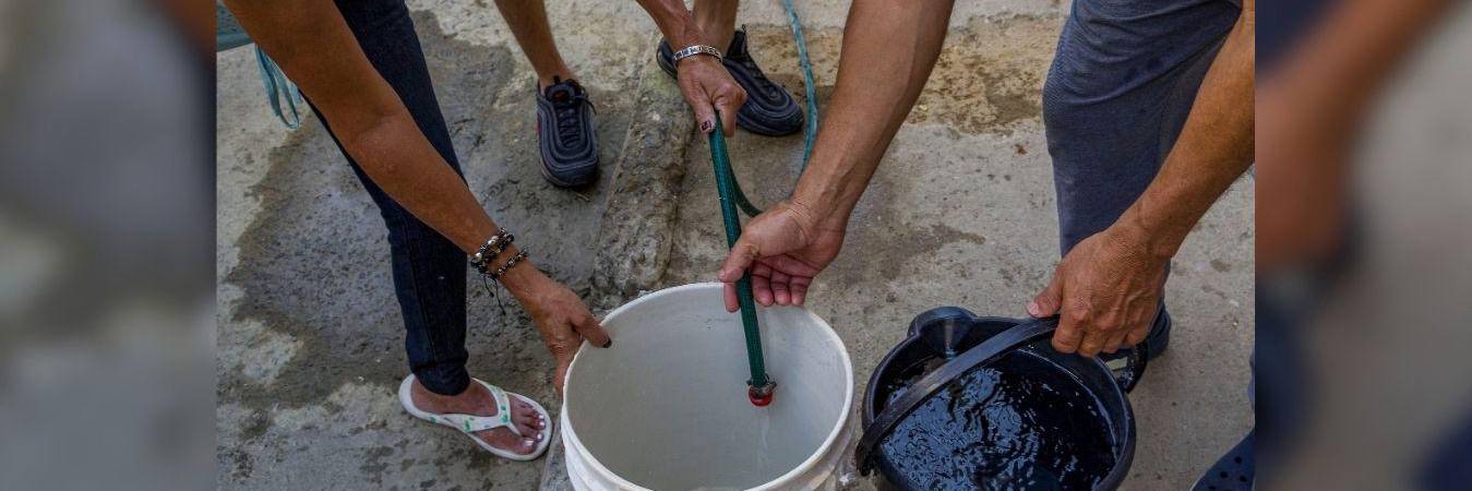 El racionamiento continúa esta semana, las lluvias han ayudado pero no son suficientes. FOTO: CORTESÍA