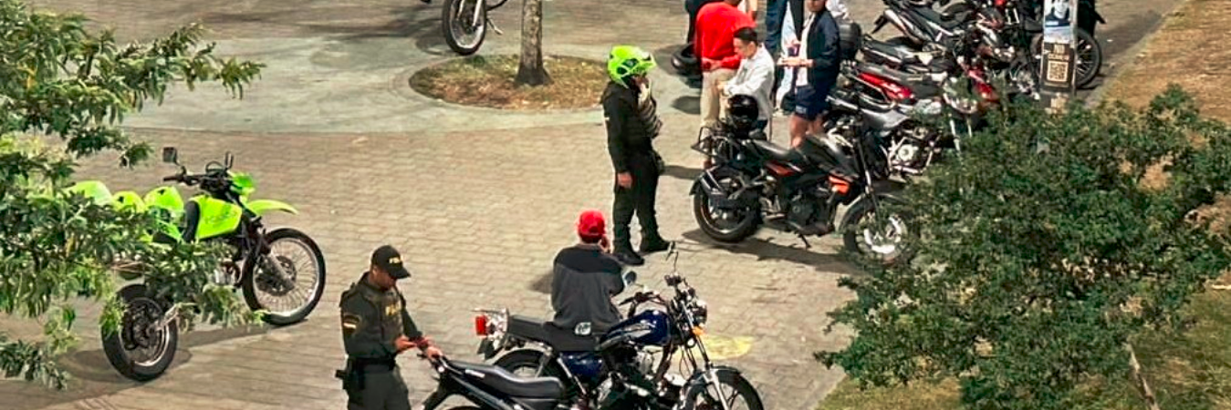 Hasta el momento existen seis puestos de control diario. / FOTO: POLICÍA METROPOLITANA