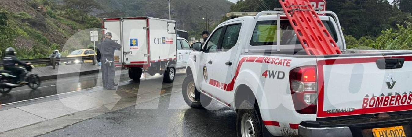 Una noche de aguacero terminó en tragedia en Copacabana. / FOTO: SINDY VALLE