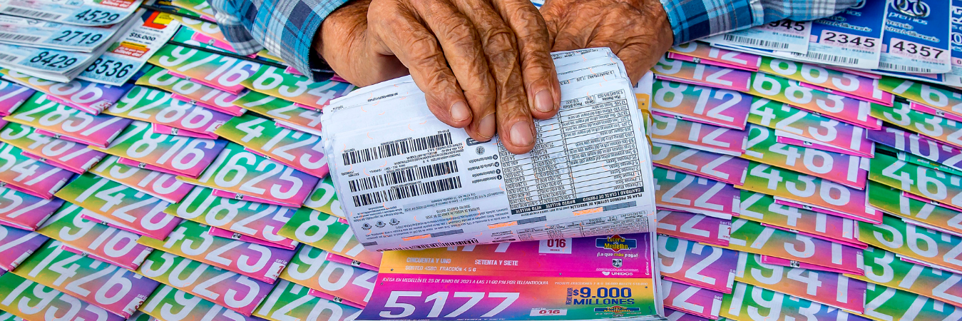 Venta de lotería. /FOTO: ARCHIVO. 
