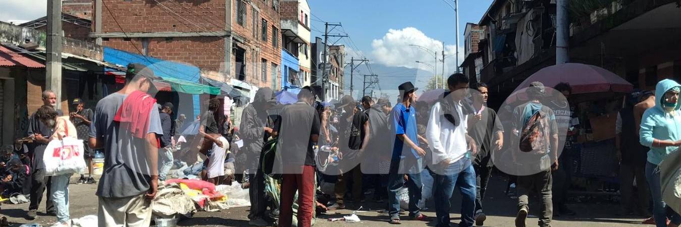 En este sector conocido como El Bronx fue asesinado el habitante de calle. FOTO: ARCHIVO - LAURA ROSA JIMÉNEZ