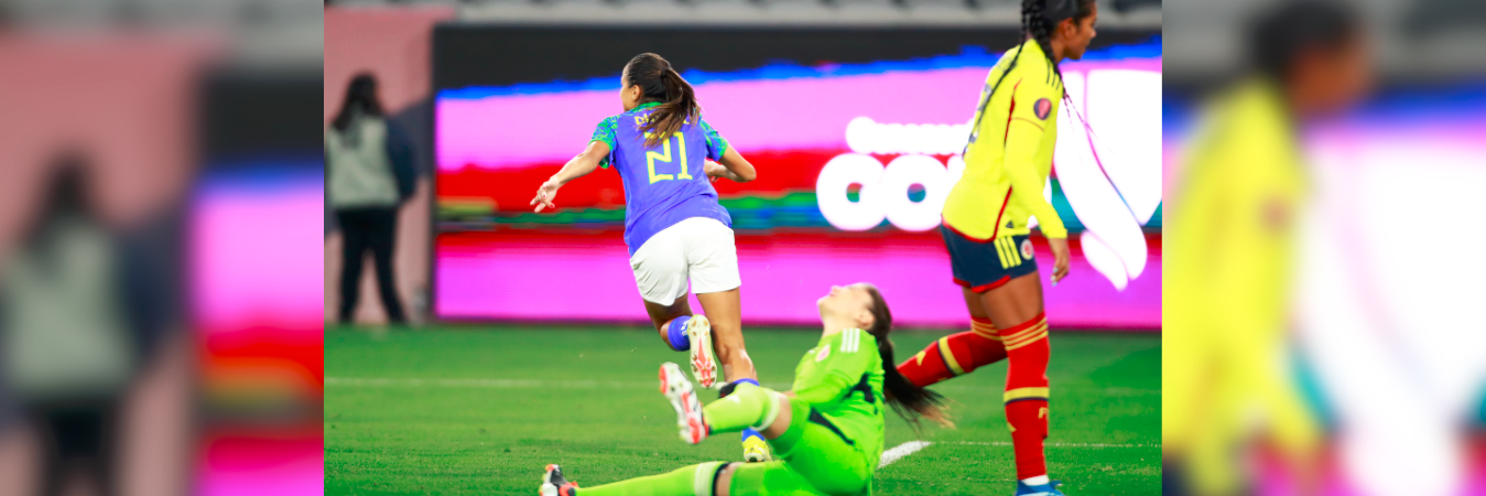 La Selección Colombia jugó contra el actual campeón de la Copa América femenina. /FOTO: COPA ORO