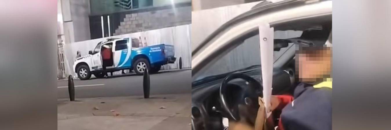 Denuncia ciudadana en Itagüí. FOTO: REDES SOCIALES EL ITAGUISEÑO 