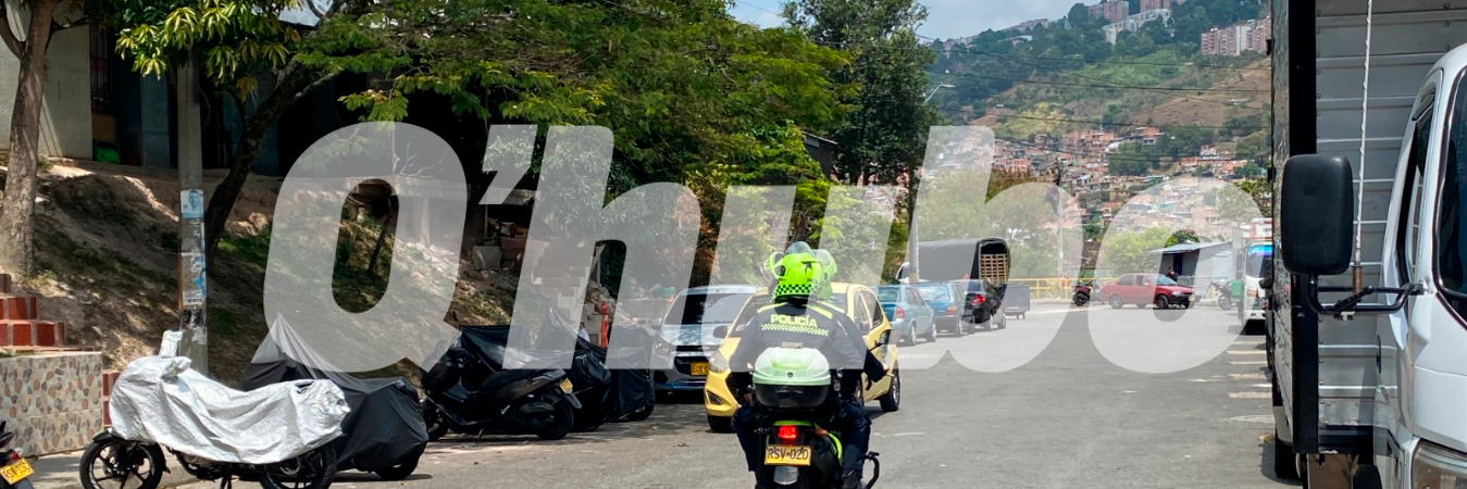 Las autoridades han estado patrullando la zona este domingo. /FOTO: ANDRÉS FELIPE OSORIO GARCÍA