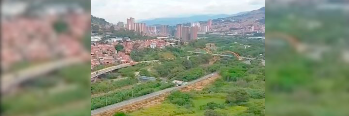 Un ciudadano grabó desde el balcón de su casa el procedimiento. /FOTO: CAPTURA DE VIDEO MI BELLO ES BELLO