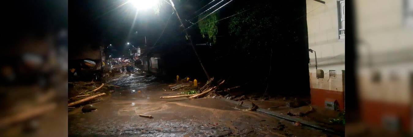 La emergencia en el municipio de Venecia. /FOTO: CORTESÍA