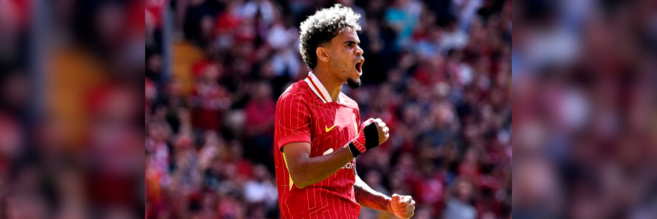 El entrenador acabó con los rumores y aseguró que está contento con el rendimiento de Luis Díaz. / FOTO: @LUISDIAZ19_