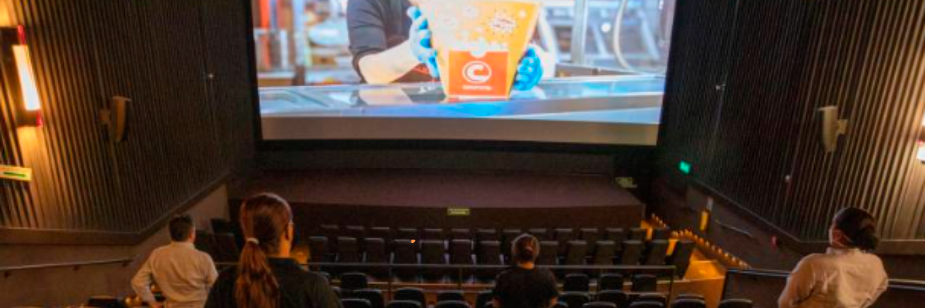 Salas de cine en Medellín. /FOTO: EDWIN BUSTAMANTE RESTREPO