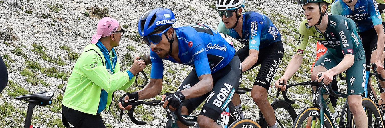 Daniel Felipe Martínez. / FOTO: X @BORAhansgrohe