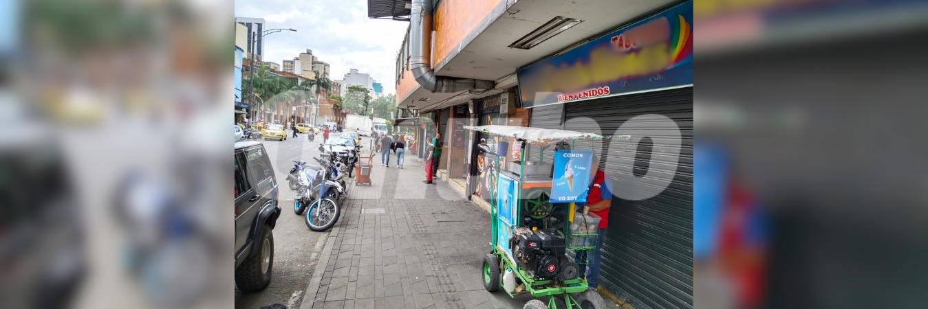 Lugar donde ocurrieron los hechos. FOTO: MAURICIO PALACIO 