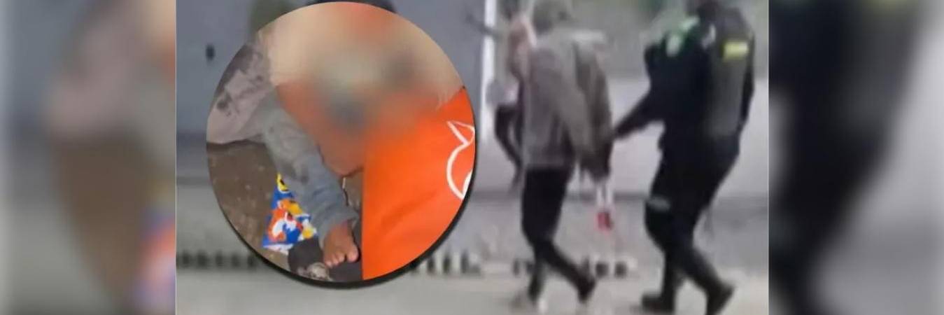 El bebé habría sido separado de su madre, quien se encontraba con otra de sus hijas cuando ocurrieron los hechos en el sector de La Minorista. FOTO: CORTESÍA