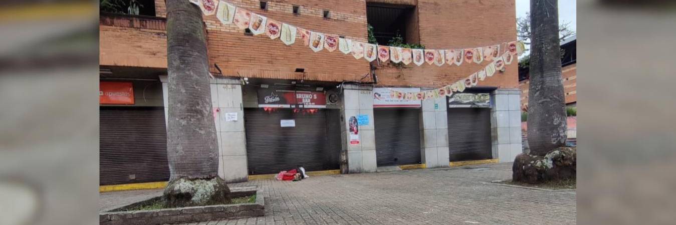 En esta zona, del Parque de San Antonio, ocurrió la riña fatal. /FOTO: ANDRÉS GARCÍA HERNÁNDEZ
